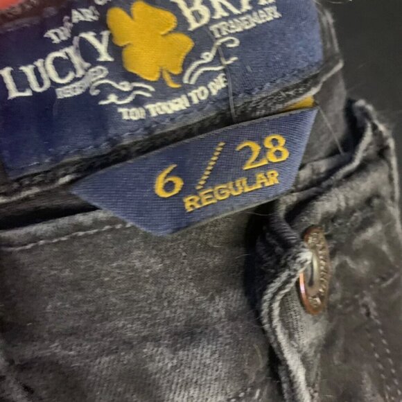 Lucky‎ Brand Women's Sofia Skinny Black Jeans 6/28 - Picture 4 of 4